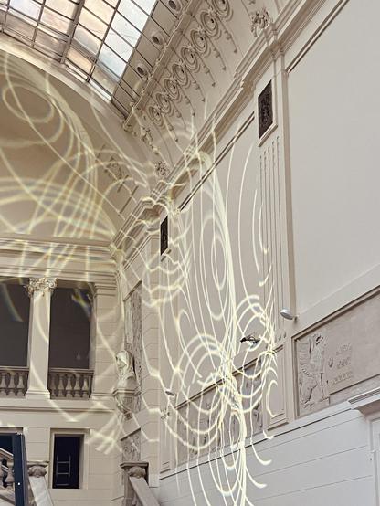 Graphic Illuminations of the ECHOES logo in the National Museum at the second ECHOES Annual Event in Poznań (16.–20.03.2026).
