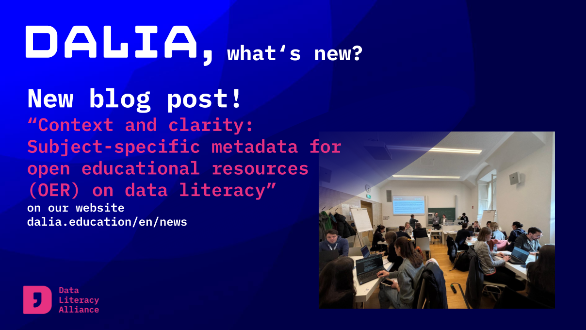 Data Literacy Alliance - DALIA (@dalia@nfdi.social)