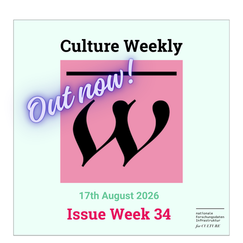Illustration: Culture Information Services - Culture Weekly Issue Week 34 2026, CC0