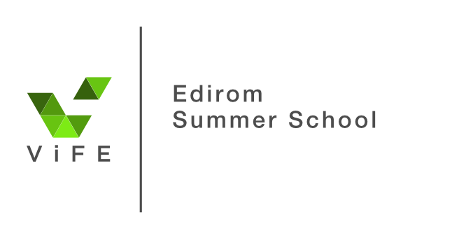 ESS ViFE Logo "Logo of the annual Edirom Summer School" CC BY Autor:in: Virtueller Forschungsverbund Edirom, Besitzer:in: Virtueller Forschungsverbund Edirom